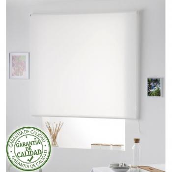 Weiße Sichtschutzjalousie Naturals