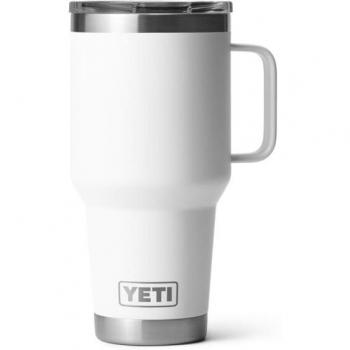White YETI Rambler 30 oz Travel Mug, BPA‑Free
