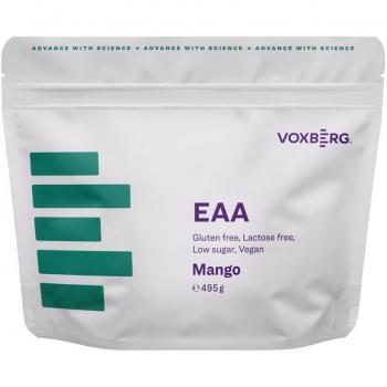 Mélange d'Acides Aminés EAA Voxberg, 495 grammes, saveur mangue