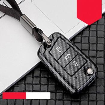 Funda de llave de fibra de carbono para SEAT Ibiza