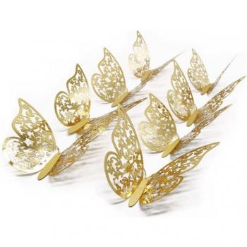 Autocollants papillon pour décoration de fête
