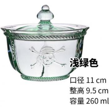 Flower Tea Glass Storage Tank
