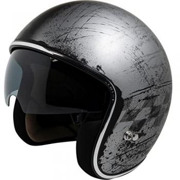 Casco Jet IXS 77 2.5 Grigio Opaco Nero L