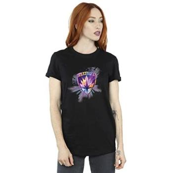 Marvel Star‑Lord Abstract Boyfriend Shirt – Guardians of the Galaxy, 3XL, Black