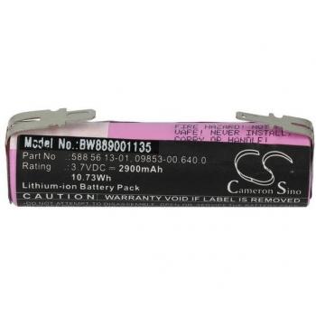 AccuCut Li 9850-20 Extra Cell – 2900 mAh, 3.7 V Li‑Ion