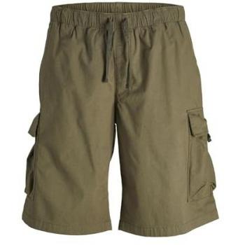Jack & Jones Freizeitshorts PARACHITE-BURNT OLIVE