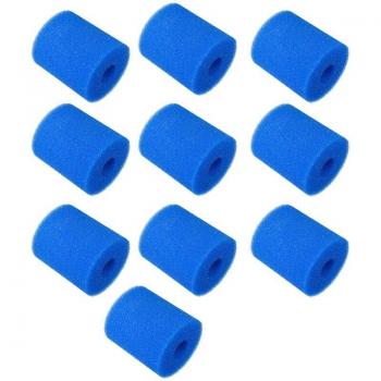 10er Set Schwammfilter für Intex Pools