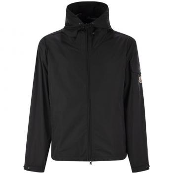 Black Moncler L‑Size Men’s Light Jacket