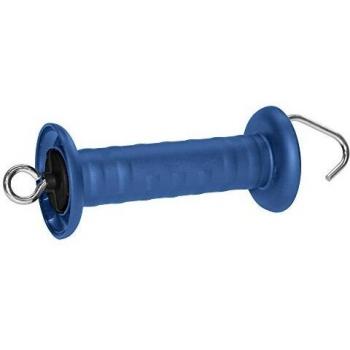 Robuster Torgriff schwarz mit Haken