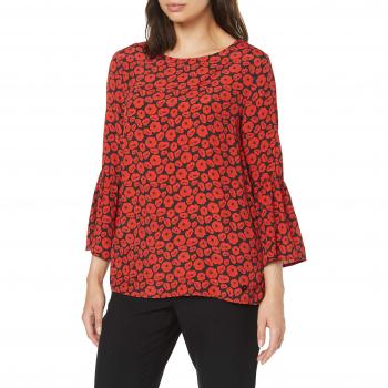 Trussardi Jeans Camisa de Viscosa Crepé Poppy Pri