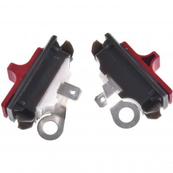 Interrupteur de marche/arrêt 2 pièces pour Tronçonneuse Husqvarna 137 142 36 41 42 136 50 51 55 61