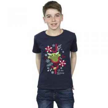 T-shirt garçon 3-4 ans Star Wars Mandalorian bleu marine