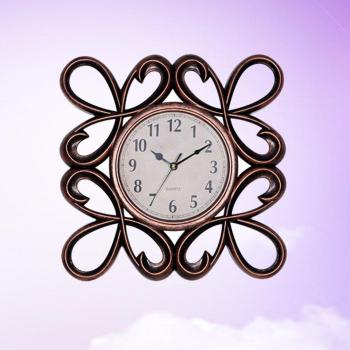 Reloj Decorativo Dorado con Silencio