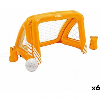 Buts gonflables orange 84×76×124 cm (6 pièces) – Intex
