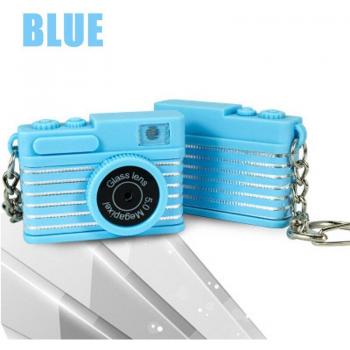 LuminaSnap™ Glow-in-the-Dark Camera Keychain