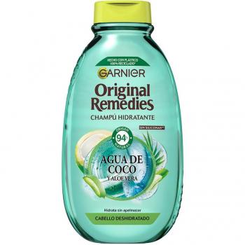 Champú Natural de Coco y Aloe para Cabello Suave