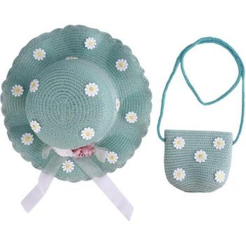 Visière bébé avec motifs floraux