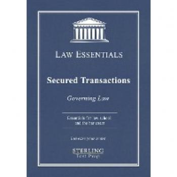 Test Prep, Sterling: Secured Transactions, Governing Law
