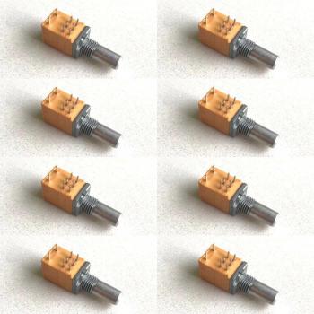 DCS1089 caseta embellecedora para potenciómetro de DJM800, 8 unidades por paquete