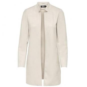 Suede Falso Avorio – Cappotto Donna Soho