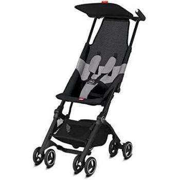 Gb Gold Buggy Pockit Air All Terrain, Ultrakompakt, Ab 6 Monate bis 17 kg, Velvet Black