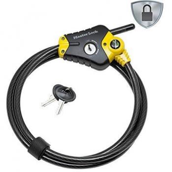 Master Lock 8433EURD Cable Antirrobo Ajustable