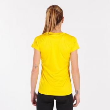 Camiseta Joma Record II amarilla mujer