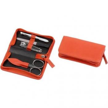 Astuccio per manicure Hans Kniebes, 102 x 54 mm, nappa-pelle di pecora