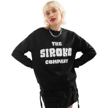 Sudadera Bond-W Siroko para mujer en color negro