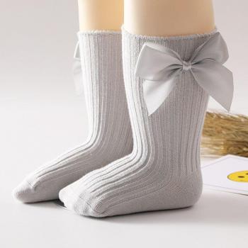 Chaussettes hautes pour bébé fille automne-hiver