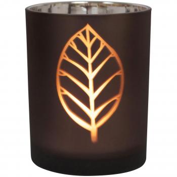 Table Tech Leaf Design 12.5cm Candle Holder