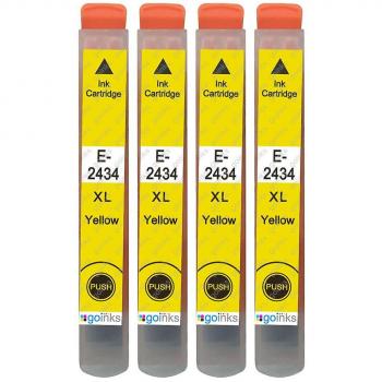 Tinta Go 4x Cartucho Amarillo – Alternativa a Epson T2434