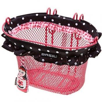 Cesta de bicicleta Jasmin para niñas 28x19x19 cm