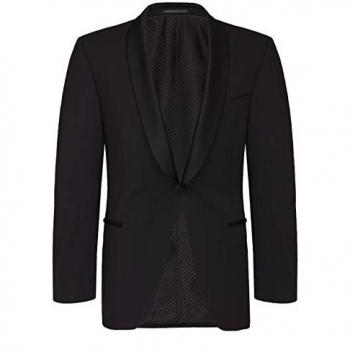 CARL GROSS Herrenanzug – CG William OS Smoking, Schwarz, 90, Größe 31