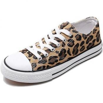 Zapatos de Tela Leopardo para Hombres