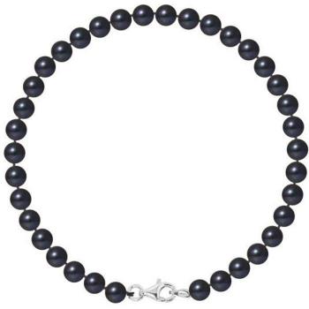 Argento 925 Bracciale con Perle 5-6 mm