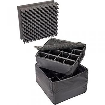 Peli Accessories: 0355 Set, Fits Peli 0350 Cube (Black)