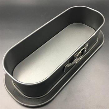 Molde para pasteles ovalado con fondo antiadherente