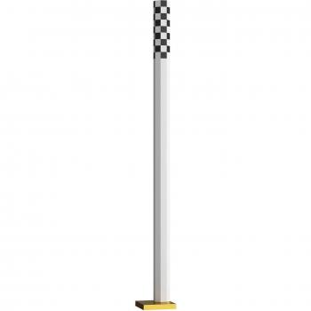 Rotaliana F2 lampadaire élégant noir et blanc