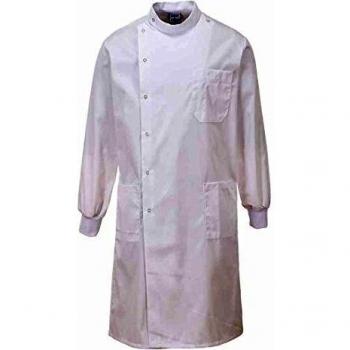 Bata Reutilizable Hombre XL Blanco RS Pro