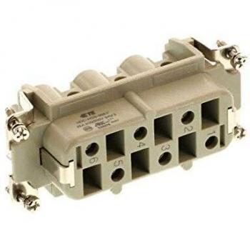 Insert femelle 6 pôles + PE TE Connectivity T2060062201000 HSB 1 pcs