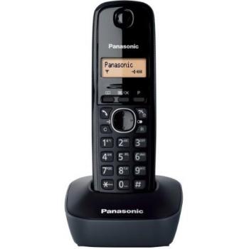 Teléfono Inalámbrico Panasonic KX-TG1611 DECT Negro