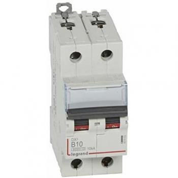 Disjoncteur DX³ 6000 10A 2P 230/400V~ courbe B 10kA