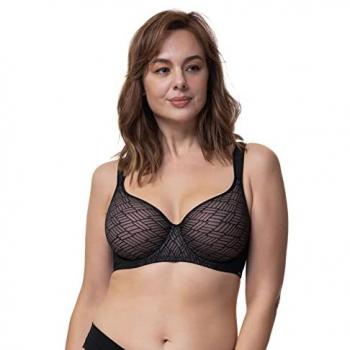 Dorina Curves Leila Moulded Bra Black 34f Female