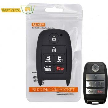 Clé en silicone avec support pour Kia Sedona Grand Carnaval