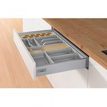 Schubladen-Organizer Hettich OrgaTray 480, 900 mm x 470 mm, silber