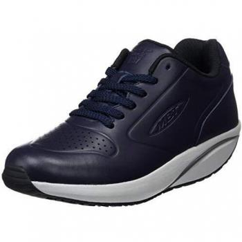 MBT Damen Mbt-1997 Klassische W Leder Winter Sneakers, Blau