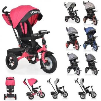 Byox Tricycle Dreirad Tornado mit Musikfunktion, Beleuchtung und drehbarem Sitz
