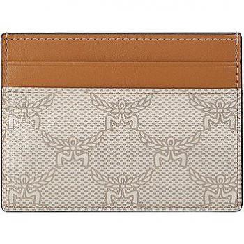 MCM Damen Kartenetui Lauretos Beige