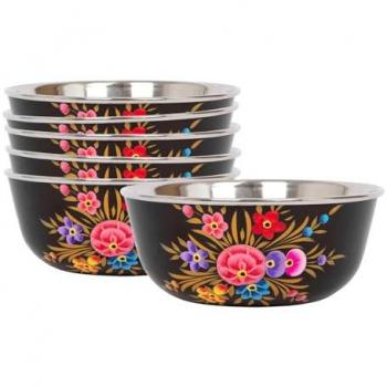 Hand-Painted Reusable Picnic Snack Bowls